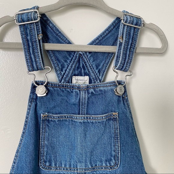 Baby GAP Denim Jean Overall Skirt Size 4T - Picture 5 of 6